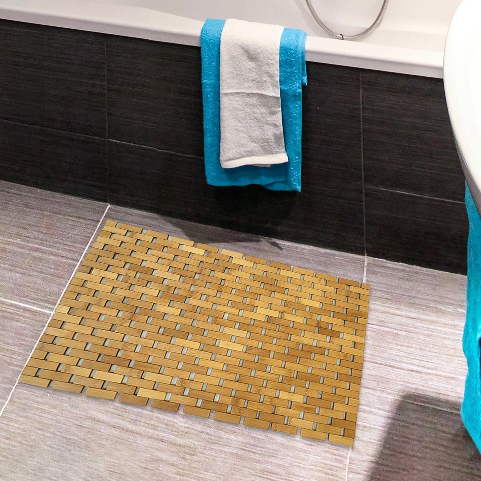 Bamboo Bath Mat - Tappetino da bagno in legno di