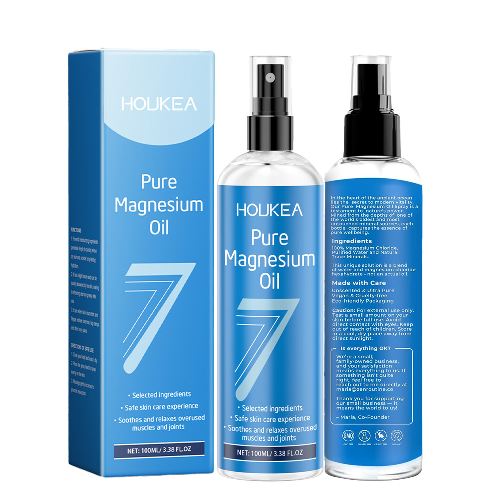 Bath Salts Magnesium - Spray di Olio di Magnesio Puro