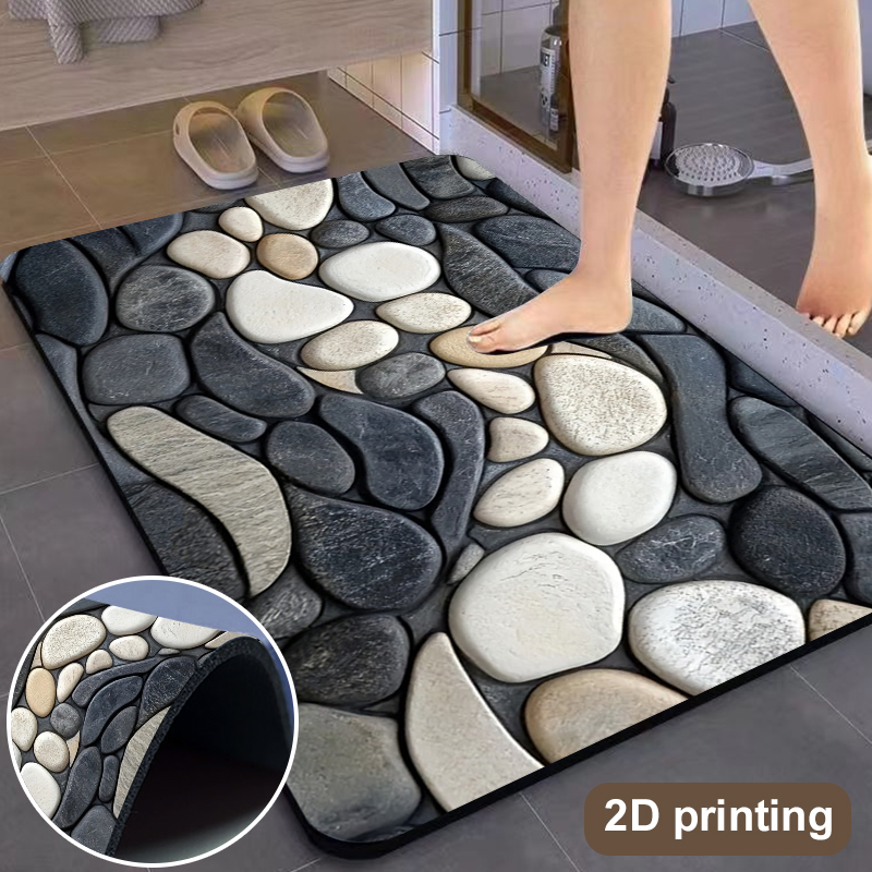 Tappetino in Diatomite con Mot - Bamboo Bath Mat recensione e prezzo