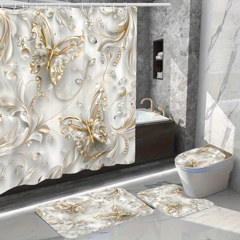 Set di tende da doccia elegant - Bamboo Bath Mat recensione e prezzo
